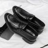 2025 Male New formal leather Shoes Men Business Wedding Shoe British soft soled trendy shoes Breathable lazy lightweight Loafers