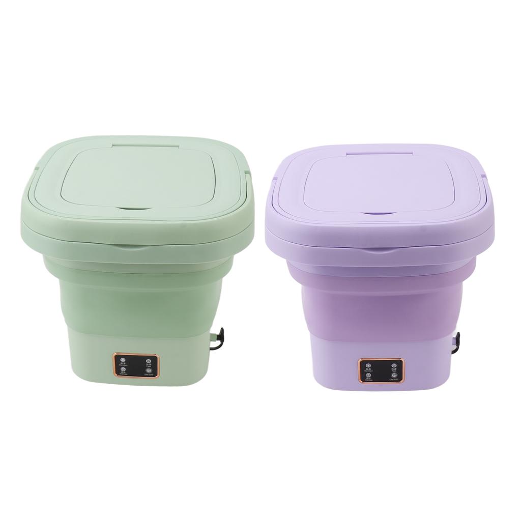 9L Portable Washing Machine Foldable Small Laundry Machine Automatic Baby Underwear Washing Machine