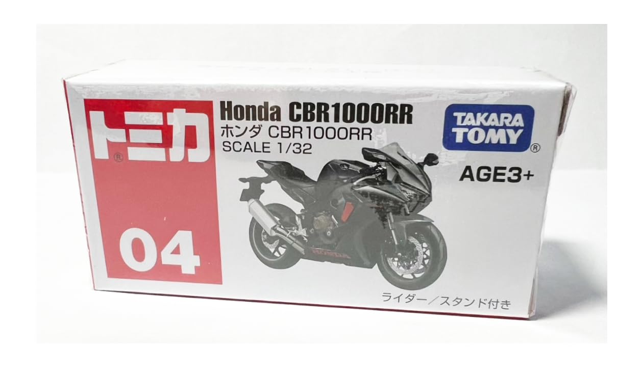 

Overseas Exclusive Tomica No. 04 Honda CBR1000RR ASIA LIMITED [Product]