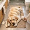 40×60CM 40×120CM 50×160CM Lifelike Visuals Floor Mat Crystal Velvet Bathroom Carpet  Home Decor
