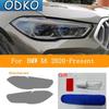 Car Headlight Tint Smoked Black Protective Film TPU Stickers For BMW X1 X2 X3 X4 X5 X6 X7  2008- Accessories