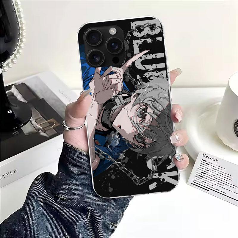 Blue Lock Nagi Seishiro Soft Phone Case For IPhone 11 17 Air 16E 16 Pro Max 15 + 14 Plus 13 Mini 12 Apple 7 SE 8 Fundas Coque 11