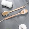 Bath Brush Long Handle Rich Bubbles Soft Bristles Fast Drying Detachable Handle Body Brush Bathing Tool