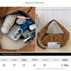 Retro Suede Leopard Print Saddle Bag for Women 2026 New Style Autumn Winter Trendy Underarm Bag Large Capacity Handbag
