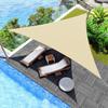 Shade Sail Anti- Waterproof Reinforced Edge Webbing Outdoor Garden Net Cover for Yard Swimming Pools Facility Outdoor