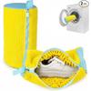 Shoe Laundry Bag Washing Machine Shoes Protector Soft Fiber 360° Cleaning Durable Material 39x19cm Yellow