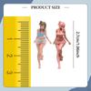 1/64 Scale Swimsuit Girl Figurine, Photo/diorama Prop for Role-playing, Office Decoration Or DIY