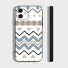 Bohemian Pattern Phone Case For IPhone 17 Air 16 15 14 13 Pro Max 11 12 Black Silicone Cover