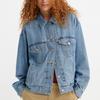 Levis Collar Denim Jacket Women jackets Blue A1743-0020