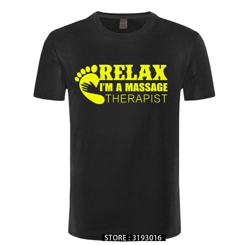 I Am A Massage Therapist Men T Shirt Summer New Fashion Short Sleeve ONeck Cotton Tshirt Funny Mens Tops