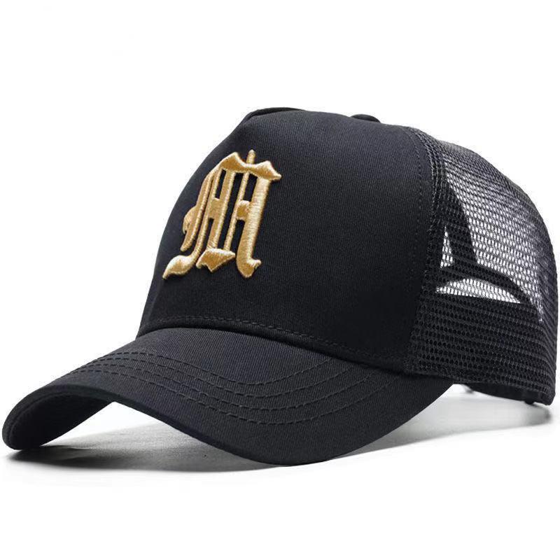 Big Head Circumference High Top Hat Men's Summer Korean Style Trendy Face Small Net Baseball Hat Fashionable Versatile Large Baseball Cap