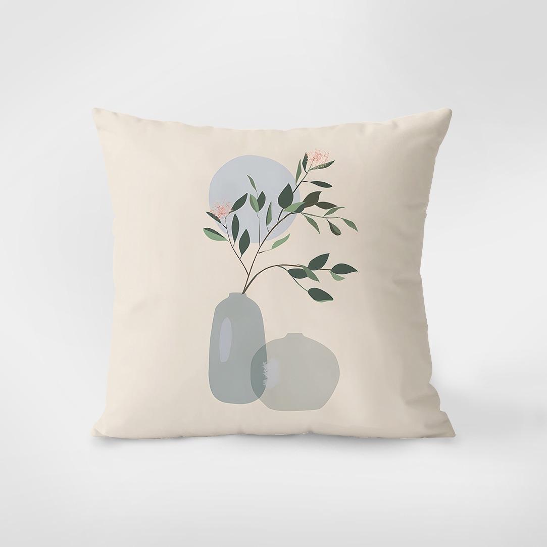 

Синий Маленький Свежий Простая Наволочка Украшения Интерьера Офис Гостиная Домашняя Наволочка 50x50cm