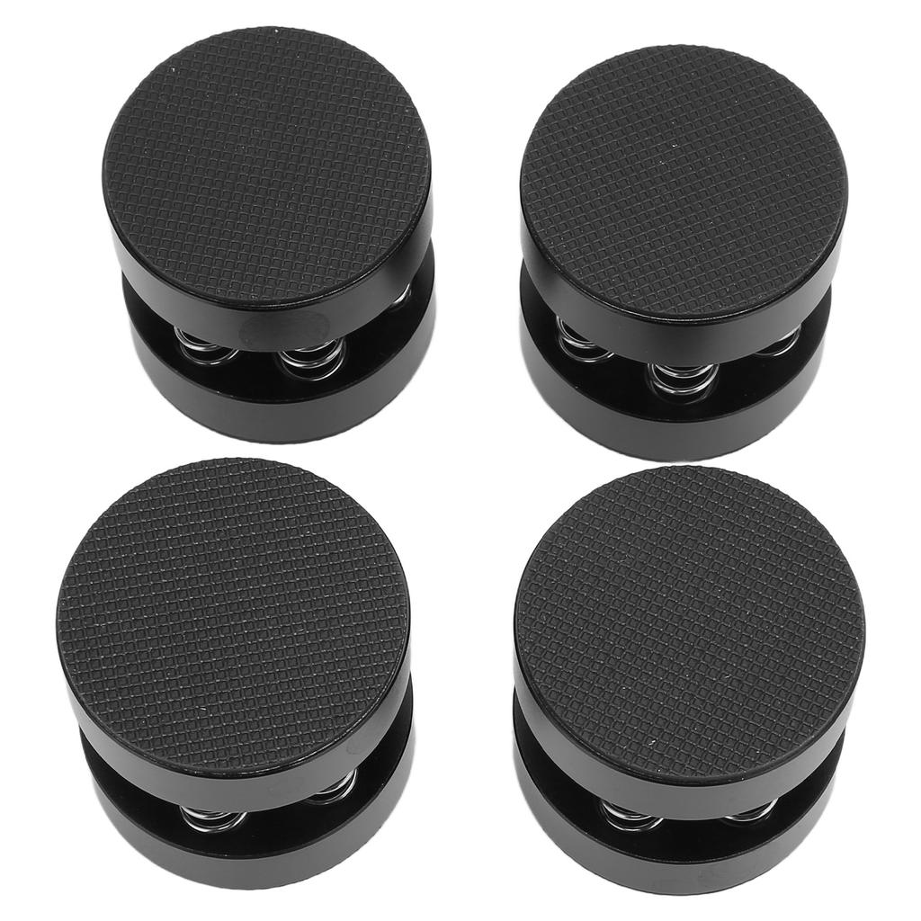 4Pcs Aluminum Spring Speakers Spikes Isolation Stand Shock Absorption Bearing 9KG Speakers Isolation Plaform Pads
