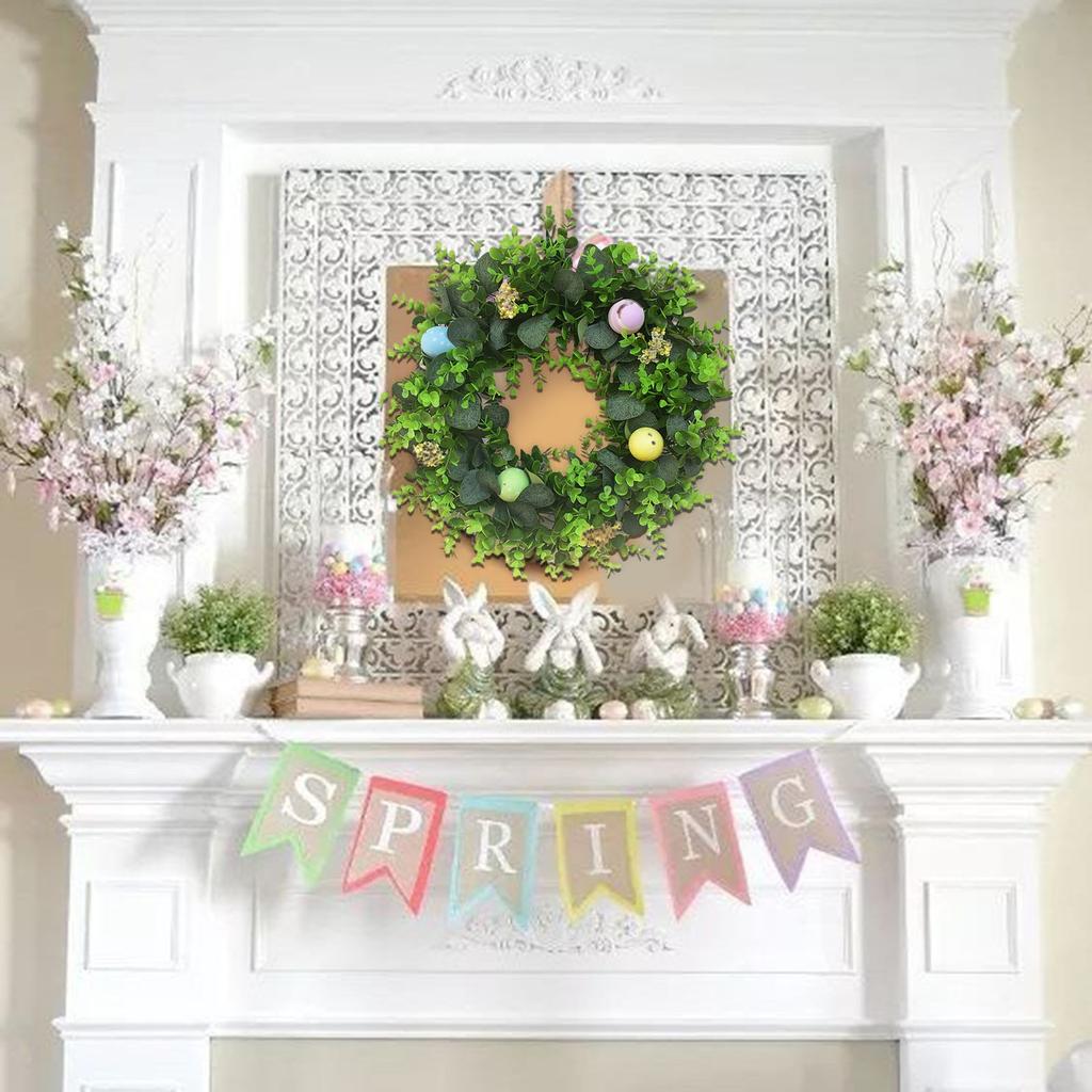 Easter Wreath Holiday Decorations Door Hanging Easter Decorations Easter Ornamen