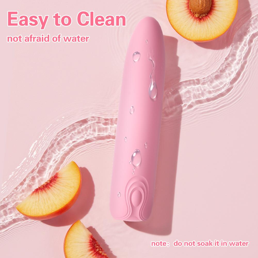 Powerful G Spot Mini Bullet Vibration Vibrator Vagina Clitoris Stimulator Dildo Rechargeable Masturbator Adult Sex Toy for Women