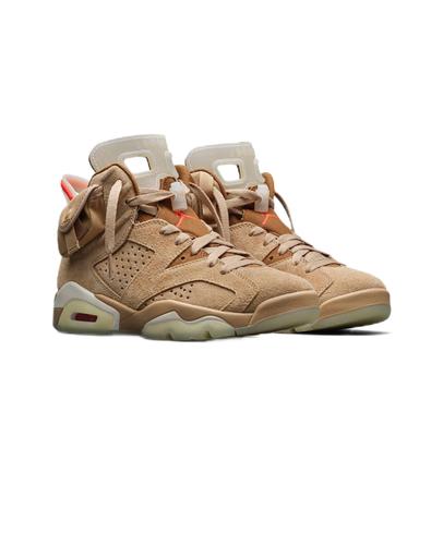 Air Jordan 6 Retro x Travis Scott Mid British Khaki NewDH0690-200