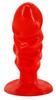 Butt Dick Plug 10 X 3.5cm Red - Baile - Plugs M/L - Width More Than 3 Cm