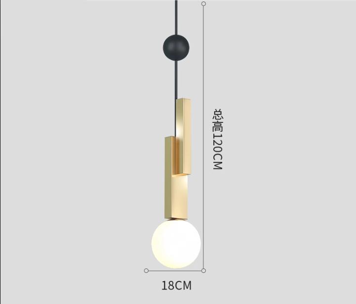 Nordic LED Glass Pendant Lights Modern Art Creative Design Indoor Home Decor Lighting Fixtures Loft Color Hanging Lamp Luminaire