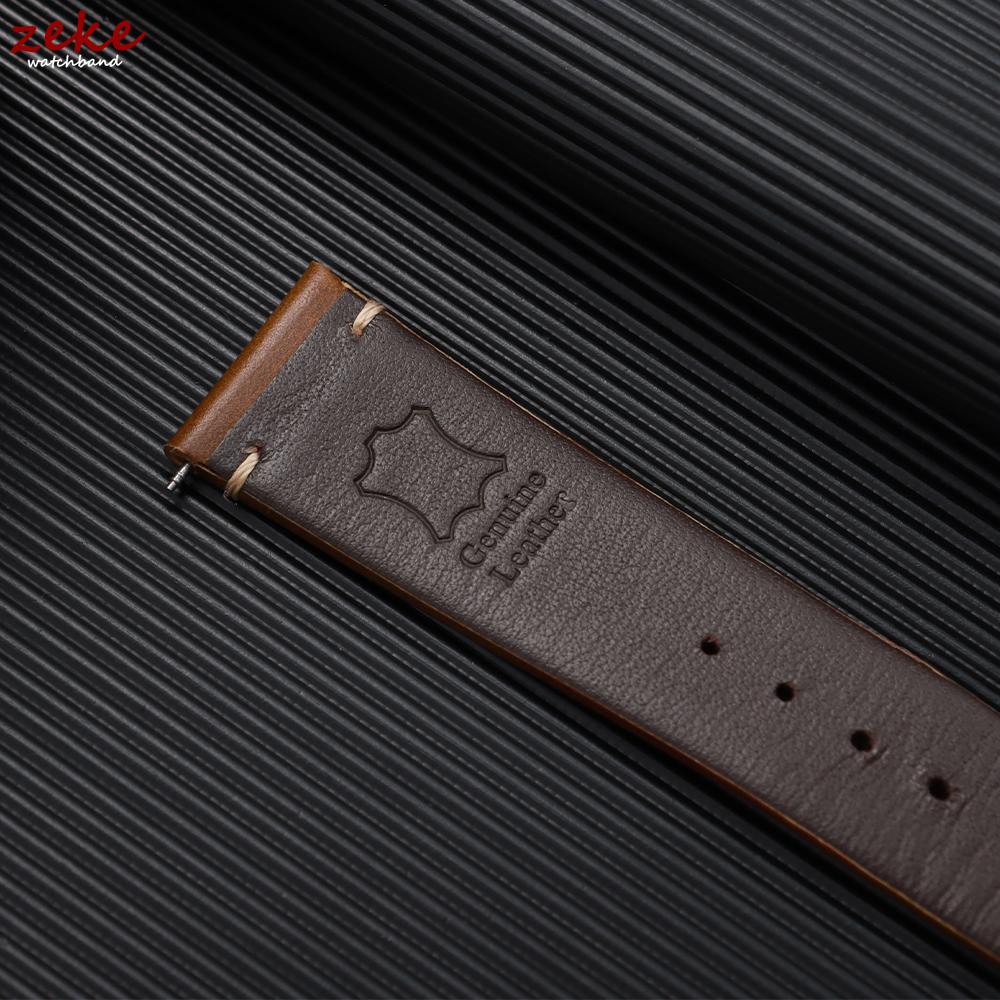 Vintage Calf Leather Watchband 18mm 20mm 22mm for Omega Butterfly Buckle Watch Strap for Huawei Watch GT 4 3 Soft Wrist Bracelet