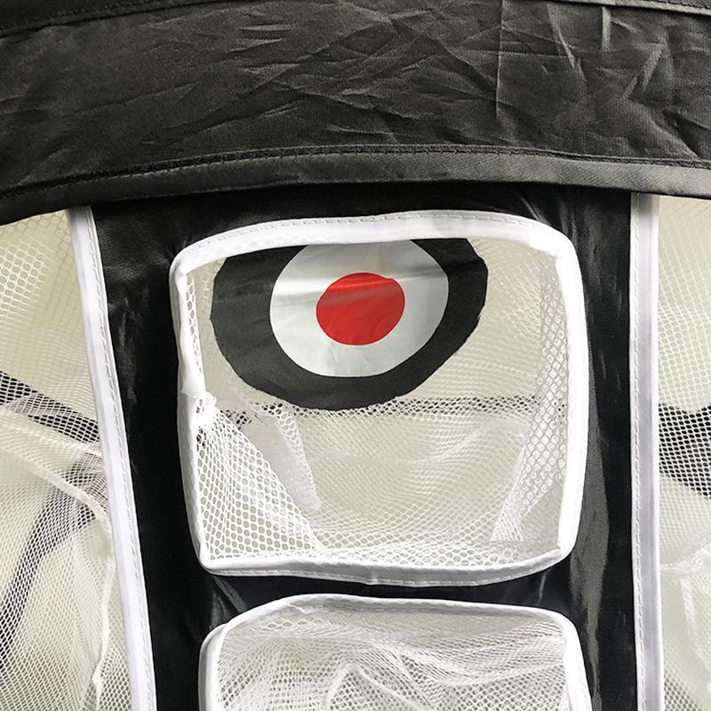 Golf Practice Net Golf Chipping Net Swing Trainer Pop Up Indoor Outdoor Chipping Pitching Cages Mats Portable Easy Folding