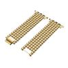 Solid Zinc Alloy Beads Link Chain Wrist Watch Band for Apple Watch Series 10 42mm/9 8 7 41mm/SE (2023) SE (2022) SE 6 5 4 40mm/3 2 1 38mm