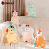 Sozzy Baby Plush Animal Rattle With Soft Sponge Fill For Early Development