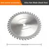 150mm 40 Teeth Metal Grass Trimmer Heads Blade Replacement Weed Eater Saw Blade Lawn Mower Fit Accessory for Garden Power Tool