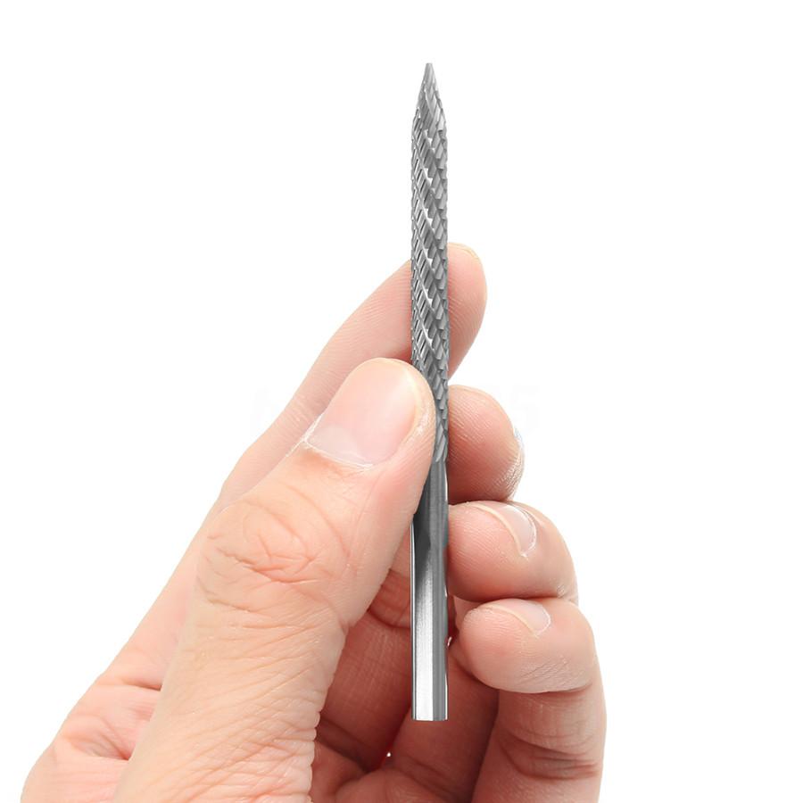4.5mm High quality carbon steel nail mushroom drill bit Burr low - speed flat ti