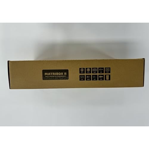 SONICAKE Matribox II Multi-Effect Pedal with Over 200 Built-in Effects, Amp Modeling, FX Loops, MIDI, Stereo OTG, USB Audio Interface