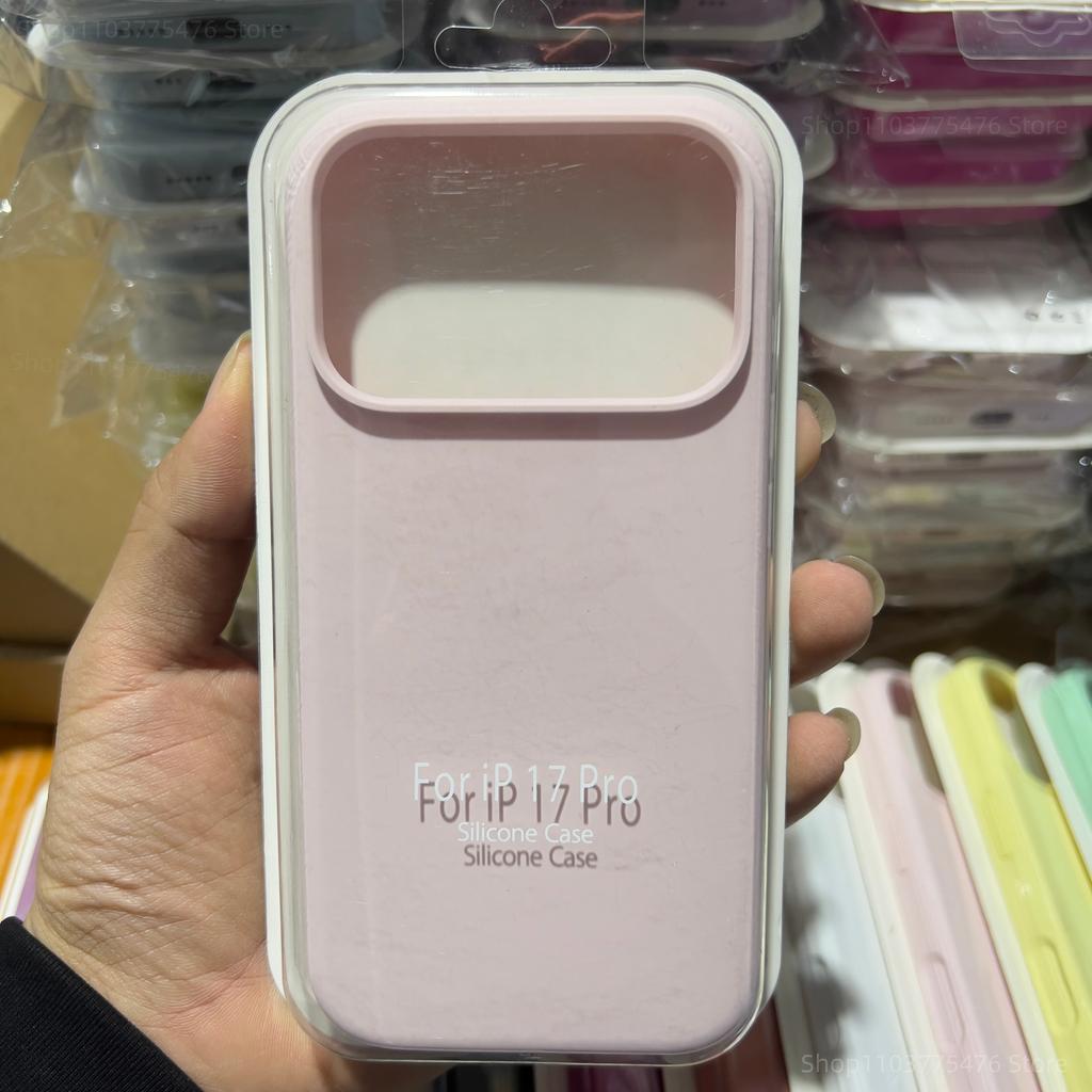 Original 1:1 Liquid Silicone Skin Feel Soft Case for IPhone 12 11 Pro Max XS MAX XR 7 8 Plus SE 2026 Full-pack Anti-Drop Cover