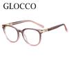 Retro Anti- Blue Lightweight Cat Eye TR90 Eyeglasses Female Luxury Brand Design Trend Prescription Optical Eye Eyeglasses Frames + 1 .5+2+3
