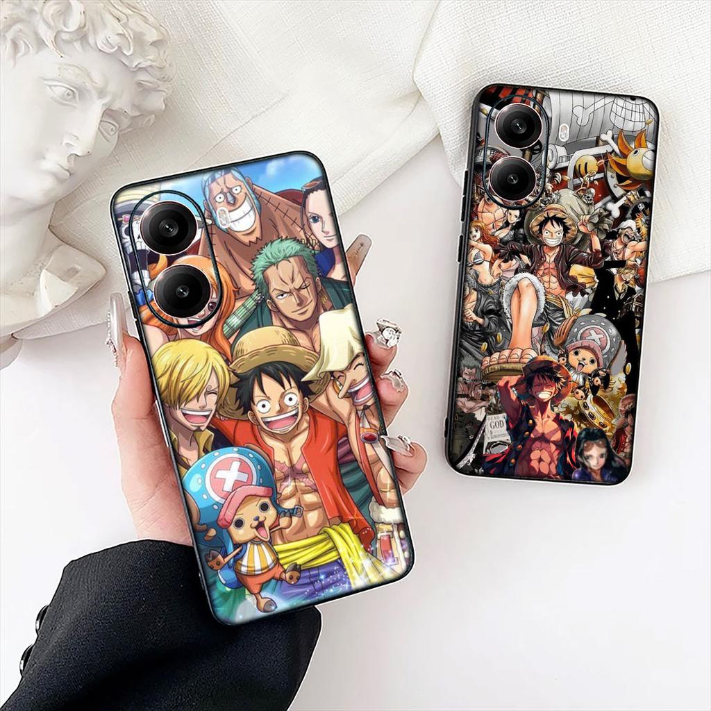 Red Hair Shanks One Luffy Pieces Cover for Motorola Moto G86 G14 G35 G34 G45 G55 G67 G75 G85 G24 G15 G54 G57 Power Phone Case