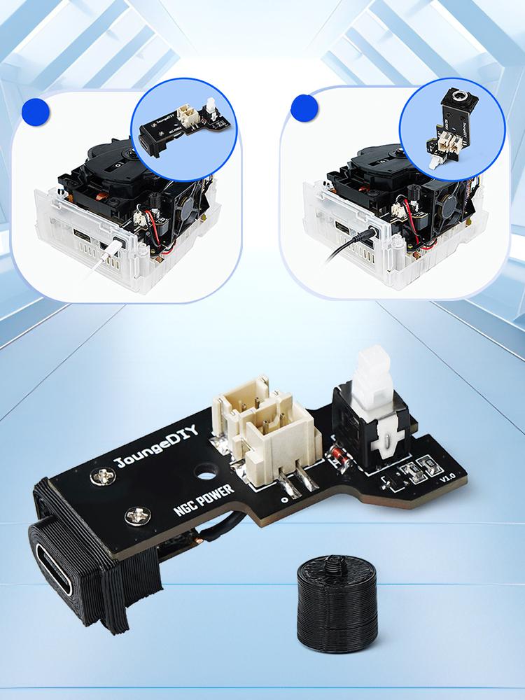 NGC Game Cube Power Adapter Multi-Purpose PSU Replacement Module Gamecube PSU Power Board for NGC Game Console DOL-001/101