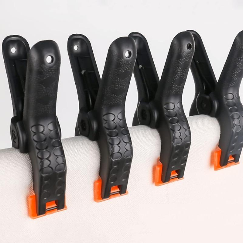 Non-slip Plastic Spring Clamps Adjustable Woodworking Clamps DIY Craft Photography Background Photo Stand Clips Clothes Pegs