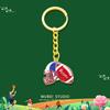 Sports Ball Keychain: Basketball, Football, Volleyball, Badminton, Rugby, Baseball Car Pendant
