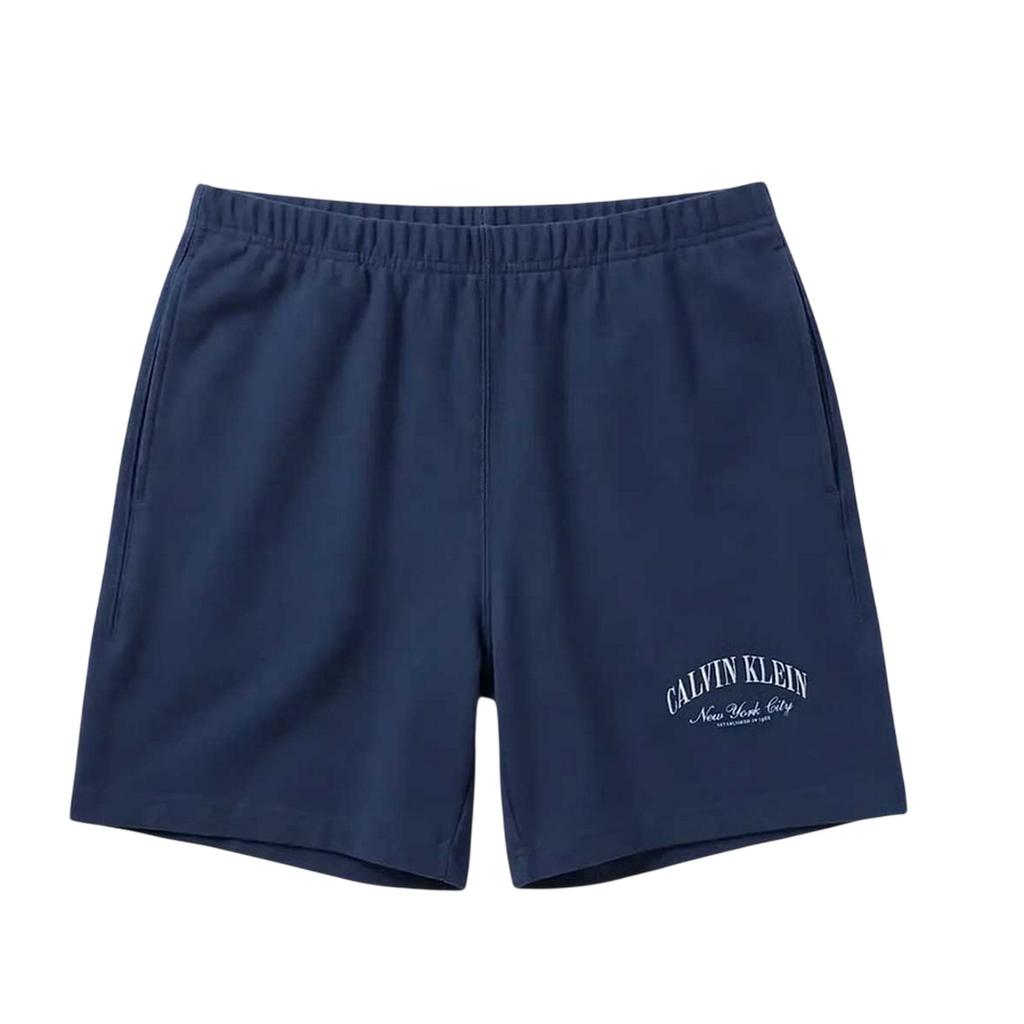 Calvin Klein Mens New York Collegiate Athletic Shorts