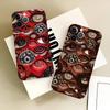 Vintage Evil Eyes Phone Case Black Silicone Soft Shell For IPhone 17 16 15 14 13 12 11 Air Pro Max Plus Hot Sale