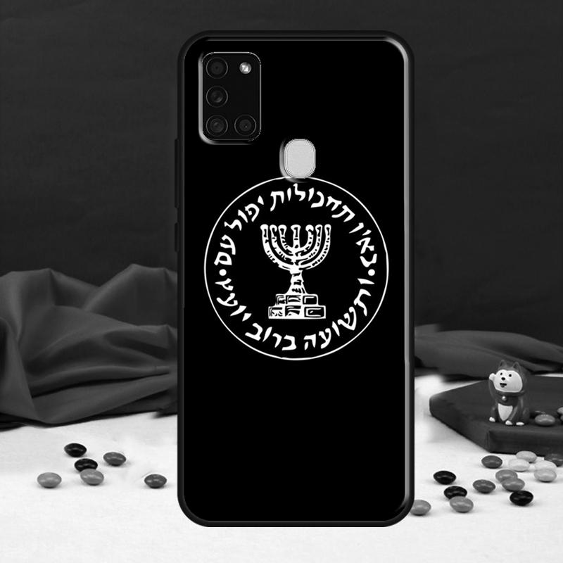 Speciální pouzdro izraelské armády Mossad pro Samsung Galaxy A34 A54 A14 A12 A22 A32 A52 A51 A71 A50 A53 A73 A13 Zadní kryt