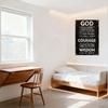 Vintage Distressed Serenity Prayer Metal Tin Sign - Rusty Edge Art Poster for Home Bar Man Cave Cafe Decor