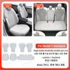 For Tesla Model Y Standard 2026 Ventilation Leather Seat Cover Cushion Wear-resistant Breathability Comfortable Seat Interior