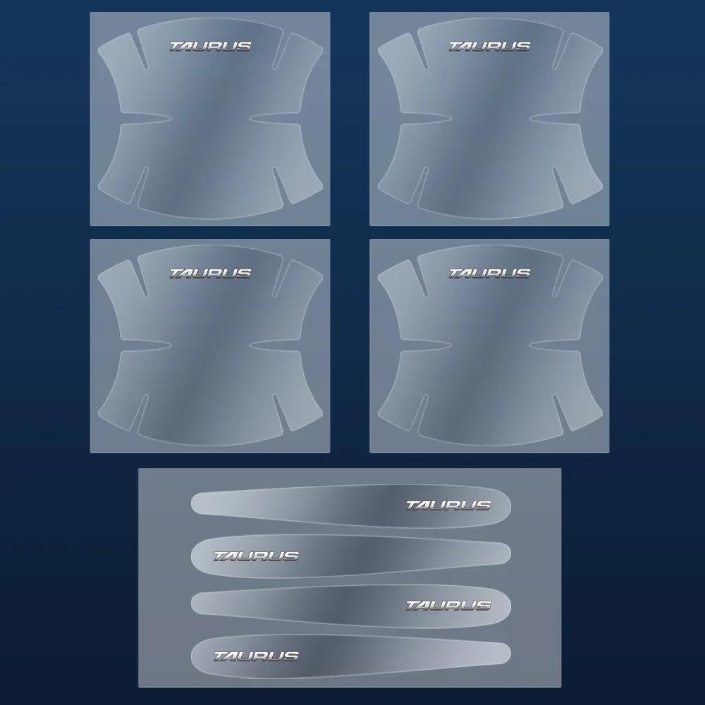 Car Sticker Ford 8pcs Transparent Car Door Handle Protector Film Sticker Anti Scratch Decal For Ford Fiesta Mondeo Fusion Explor
