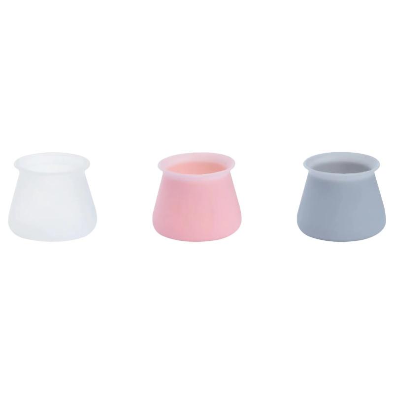 12/24 PCS Chair Foot Cover Furniture Chair Legs Silicone Cap Pads Protective Table Leg Covers Floor Protector Hardware Home