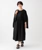 Afternoon Tea Living Dress/Tunic JM07 Indian Cotton French Sleeve Dress, Size M, Black