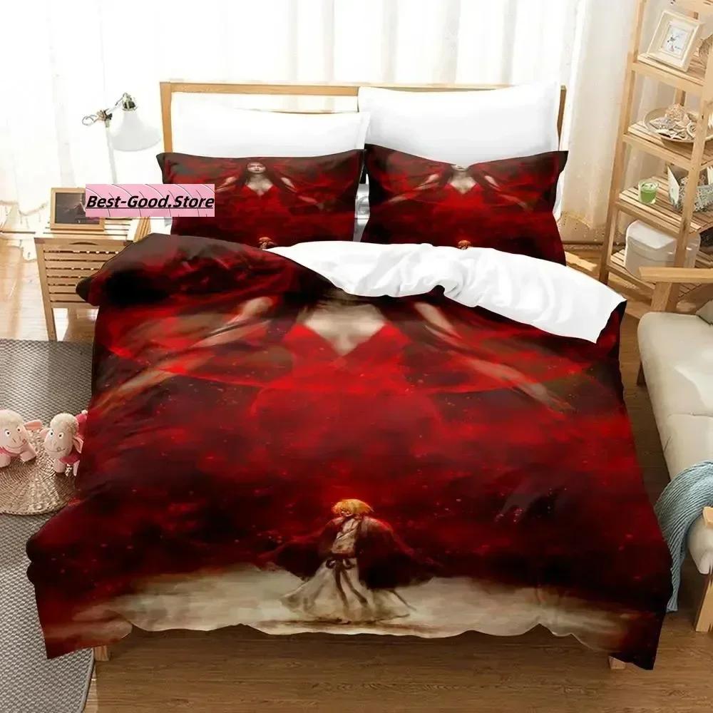 New Bleach Urahara Kisuke Bedding Set Duvet Cover Sheet Printed Bed Set Pillowcase Bed Full Queen King Size Comforter Bedroom
