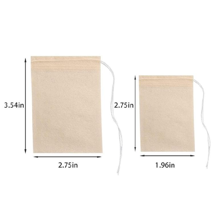 Coffee Filter Bags Throwaway Teabags Kitchen Accessories for Herb Loose Tea