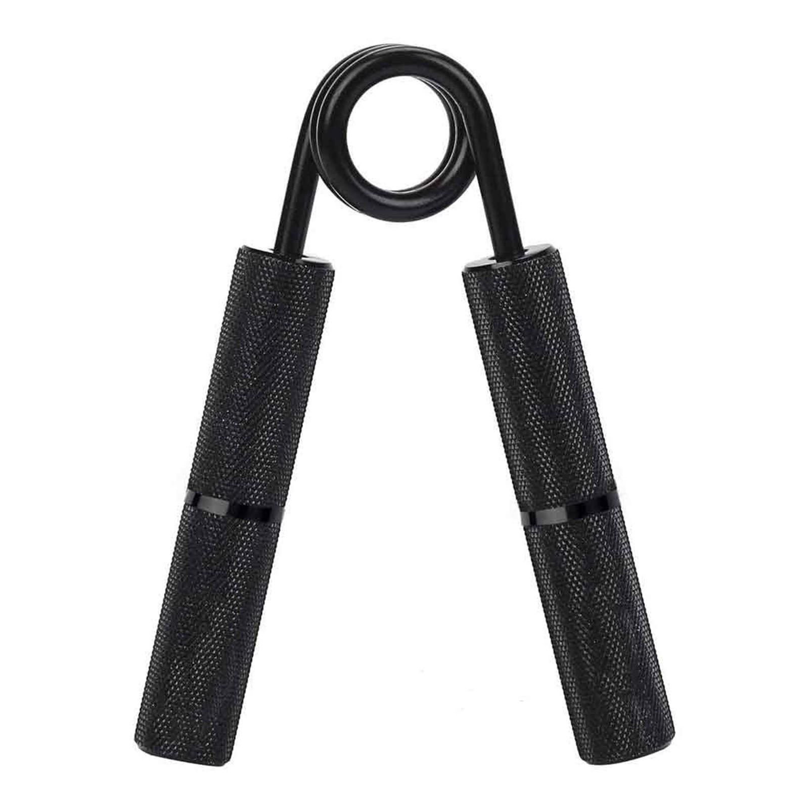 

Силовой брус с металлической рукояткой, фитнес-пружинный стальной тренажер типа А One Size чёрный