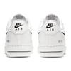 Air Force 1 Low Cut Out Swoosh White Black CZ7377-100