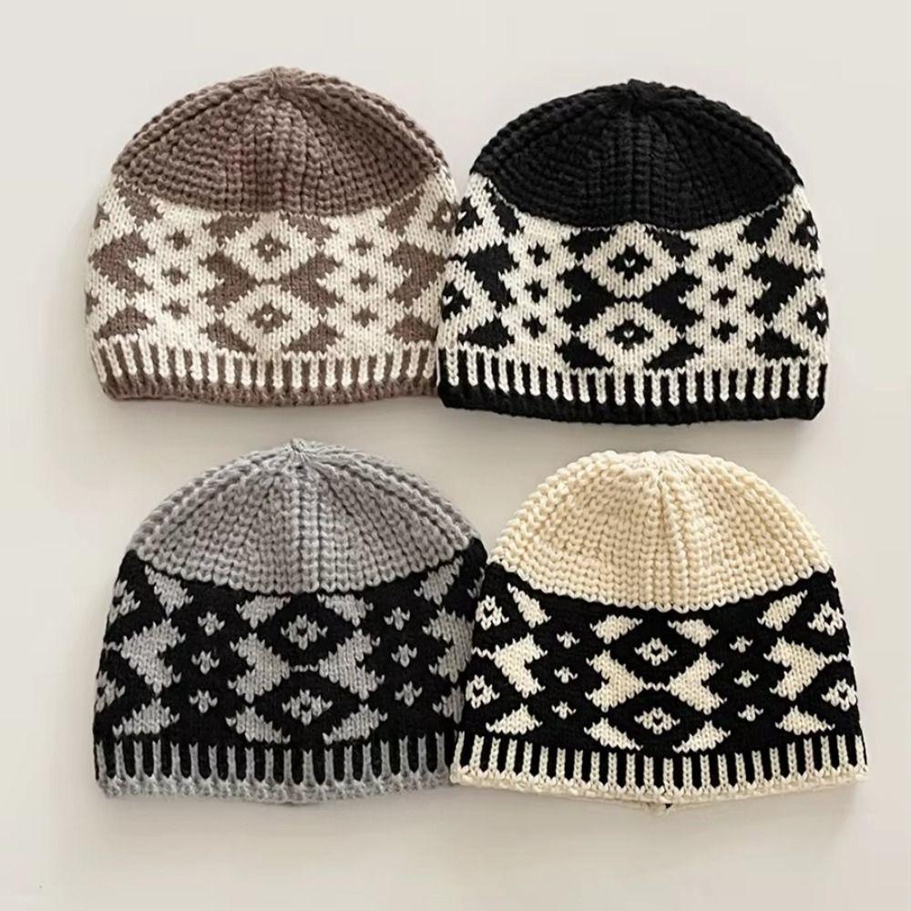Keep Warm Winter Hat Thickened Beanie Hats Fashion Pompoms Hat  Outdoor