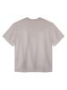 LA MAISON STUDIO Unisex Smoky Vintage Angel Oversized Pigment Dyed Heavy Jersey Short Sleeve Light Grey (Fcf2Ts416M)