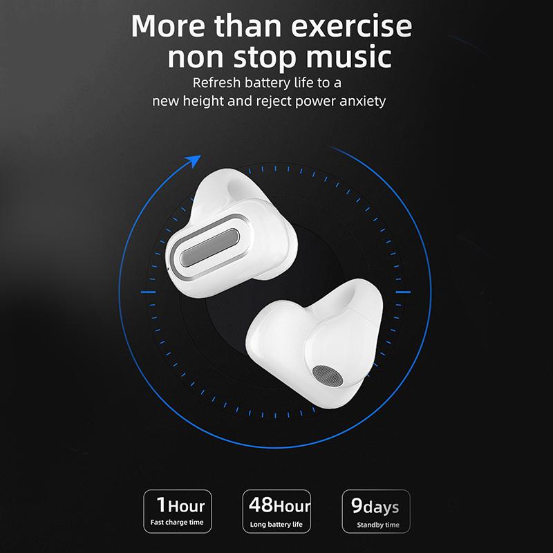 The  Air7 Ear Clip Bluetooth Headset High-Power Single-Ear Wireless Gaming Headset The Ear Concept Bone Conduction